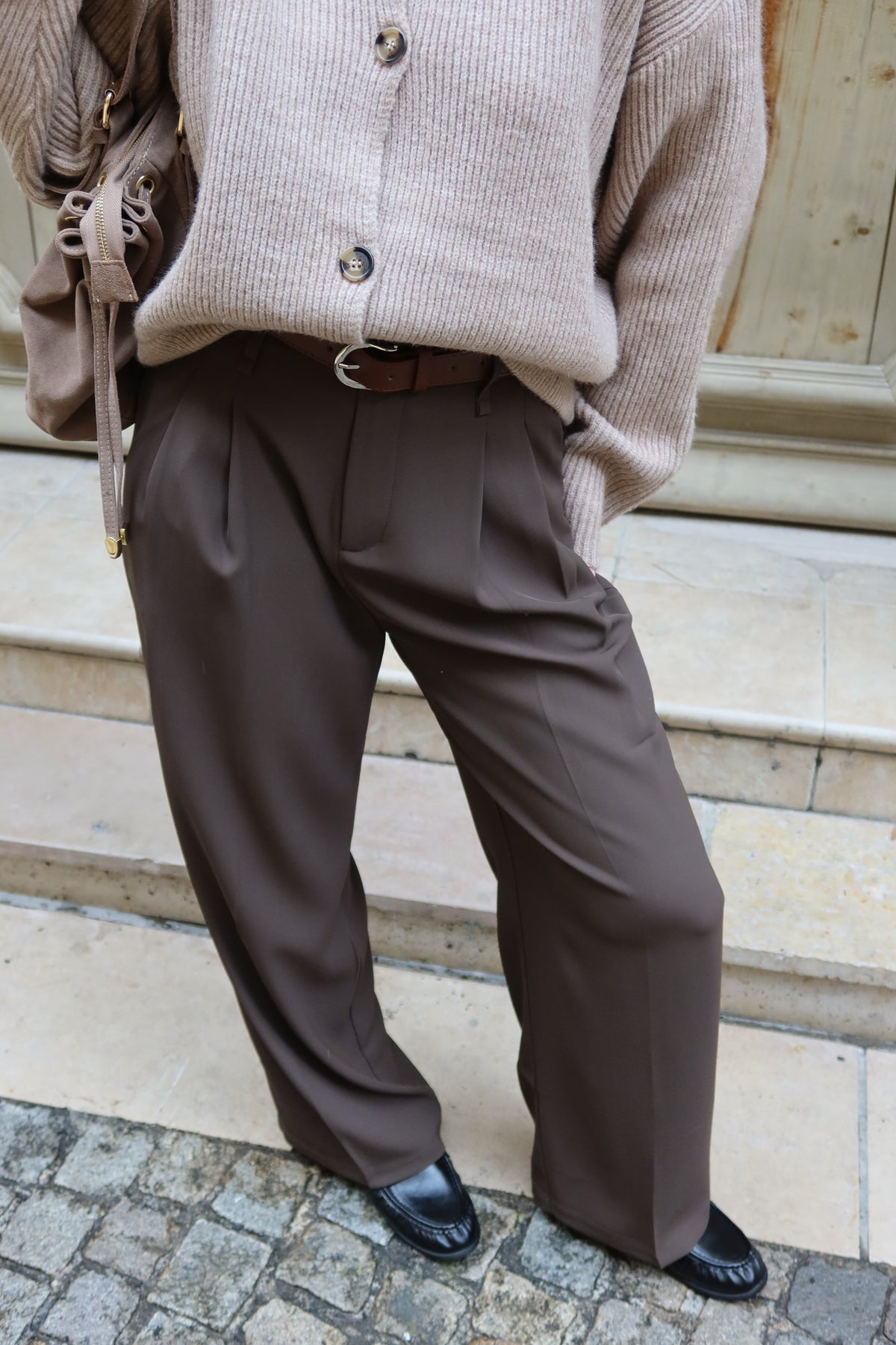 Pantalon large fluide Faustine femme