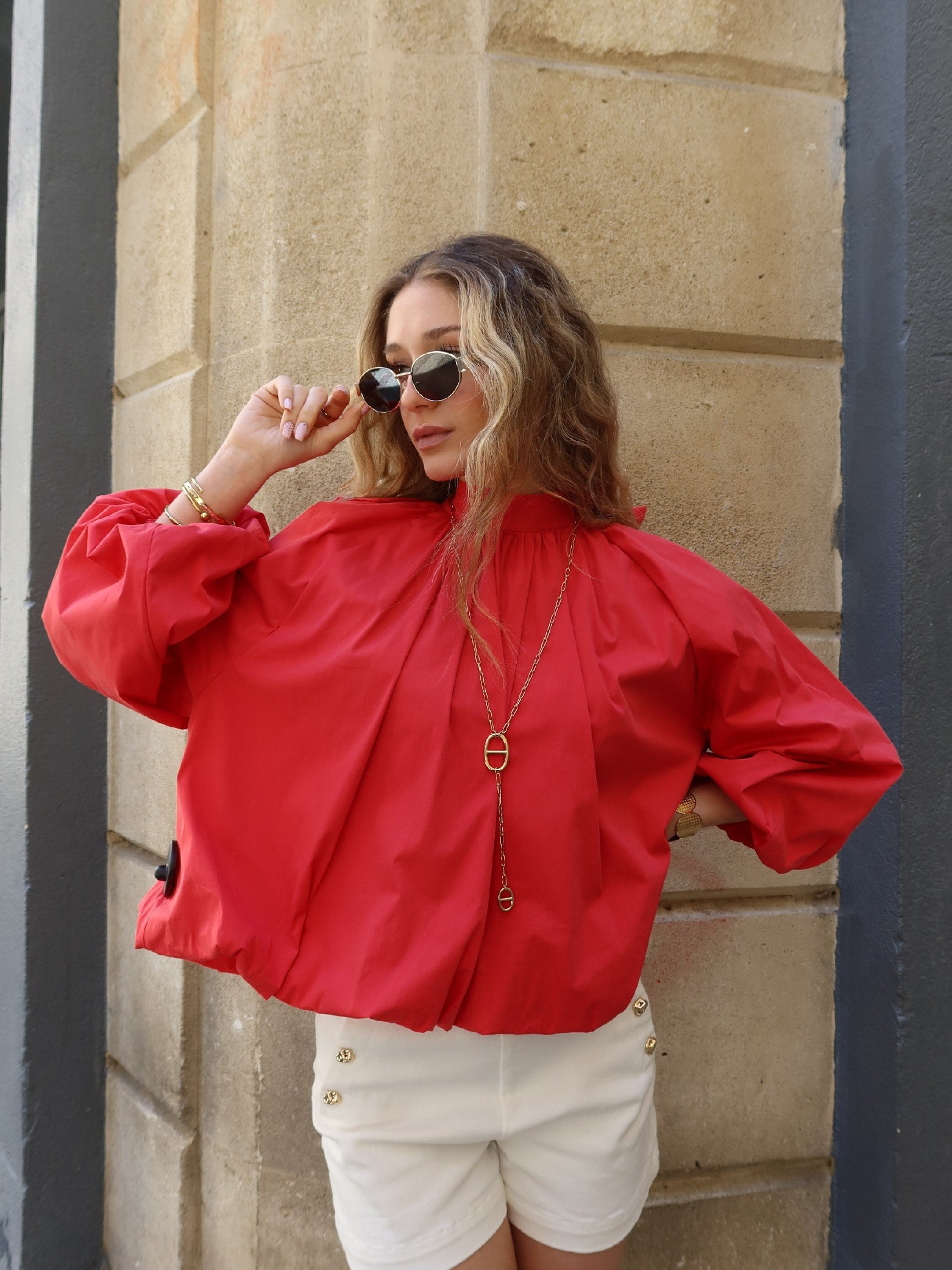 Top manches longues dos nu