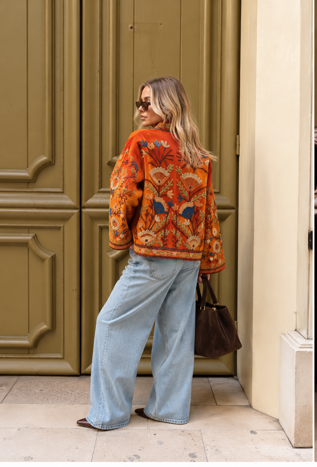 Veste velours Suzannie