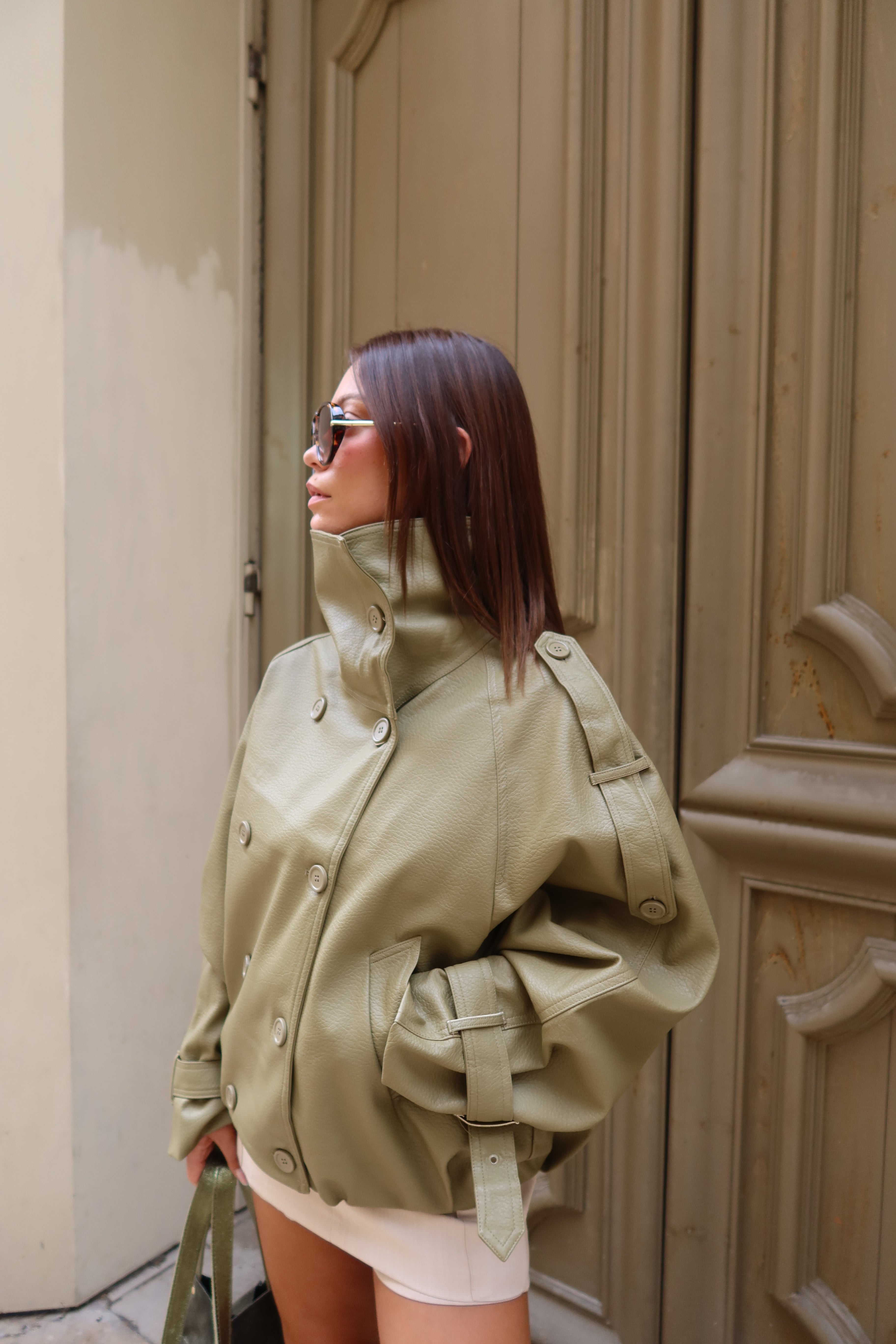 Veste en similicuir Stella - After Summer