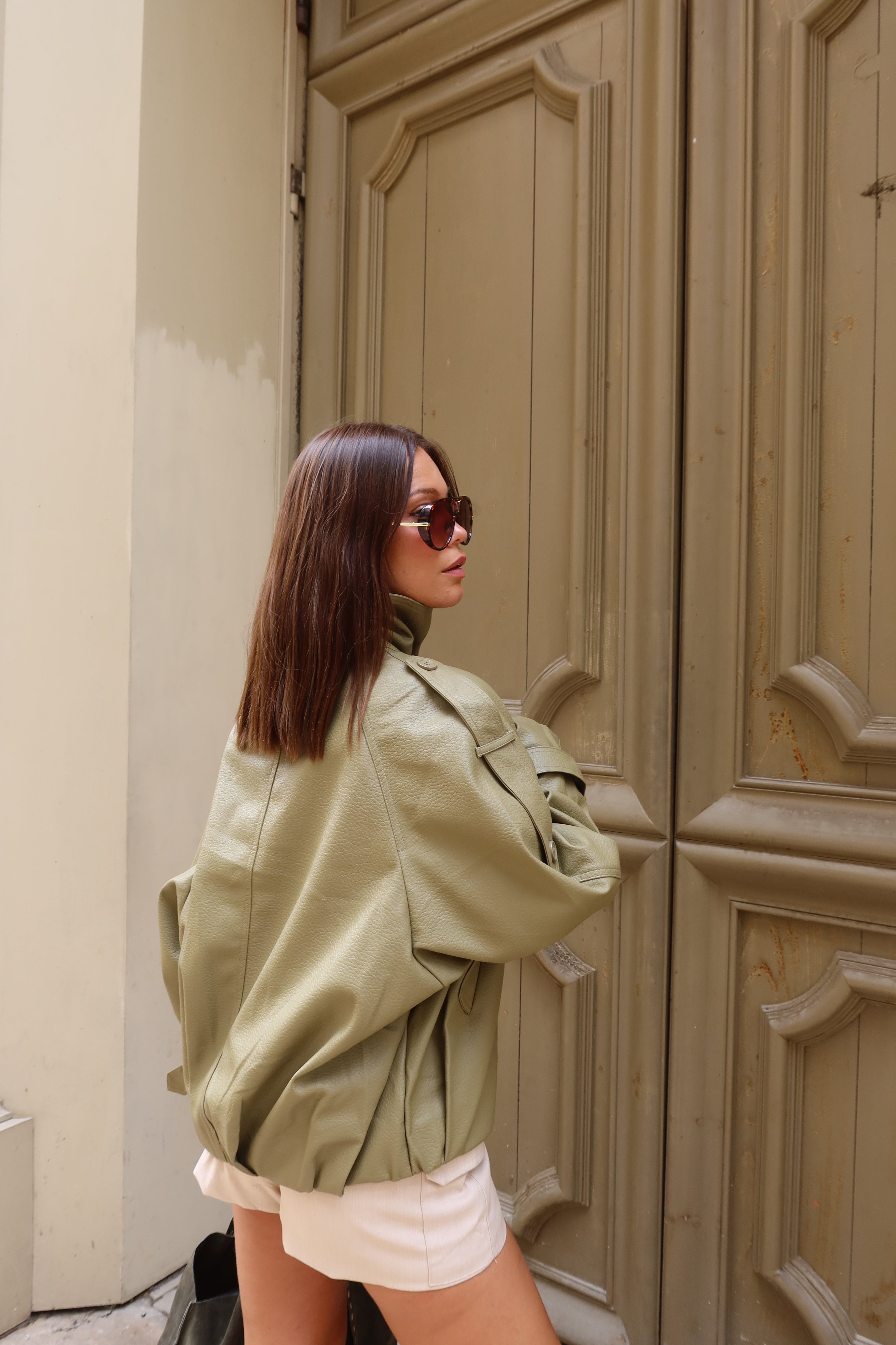Veste en similicuir Stella - After Summer